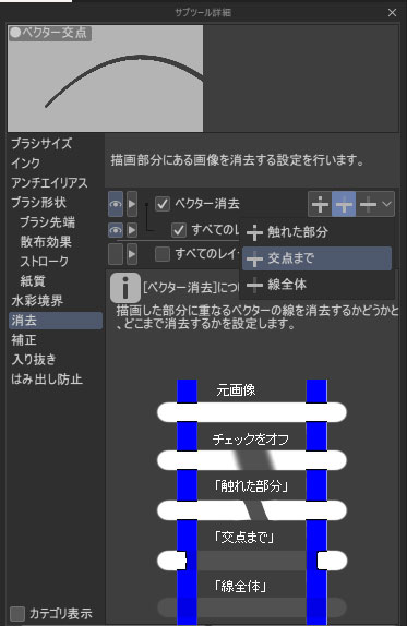 クリスタ便利機能 ベクターレイヤーの使い方 あさきりゆう そんな日々